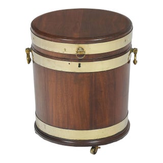 Early 19th Century Regency Mahogany Wine Cooler For Sale