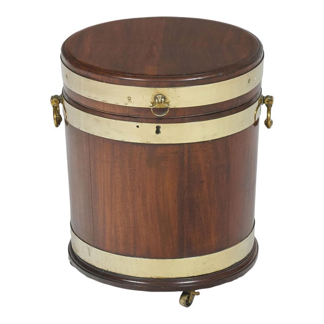 Early 19th Century Regency Mahogany Wine Cooler For Sale