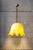 Yellow Murano Glass Floral Pendant Light from Leucos, 1970s For Sale - Image 3 of 9