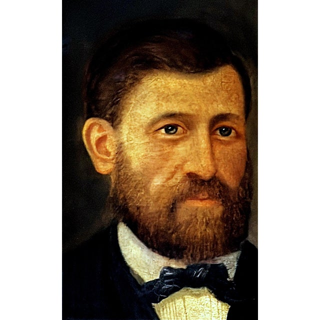 Late 19th Century French Academic Portrait of an Elegant Gentleman, Oil on Canvas For Sale - Image 10 of 18