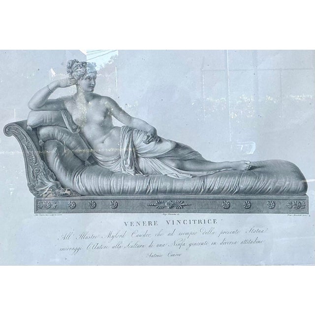 Late 20th Century Vintage Print of Pauline Borghese Bonaparte as Venus Victrix For Sale - Image 5 of 12