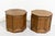 Traditional Vintage Traditional Hexagon Shape Side Tables - a Pair For Sale - Image 3 of 12