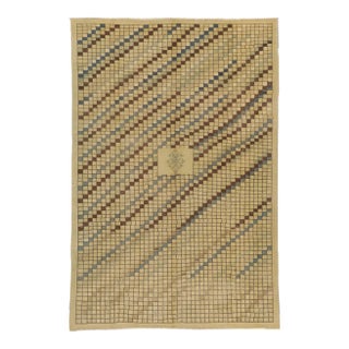 Rustic Vintage Turkish Sivas Rug - 06'11 X 10'03 For Sale