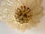 Golden Murano Glass Flush Mount from Barovier & Toso, Italy For Sale - Image 9 of 16