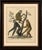 Antique Gibbons & Monkeys Lithograph by Karl Joseph Brodtmann, 1816 This striking early 19th-century hand-colored...