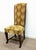 Mid 19th Century Six French Deco Dark Walnut Refinished Tall Back Dining Chairs For Sale - Image 5 of 11