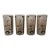 Vintage Culver Mid-Century Highball Tumblers With 22k Gold Asian-Inspired Motifs – Set of 4 For Sale