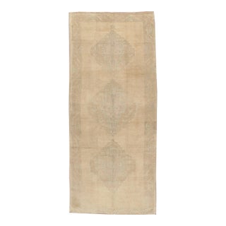 Vintage Circa Turkish Oushak Area Rug 5' X 11'10" For Sale