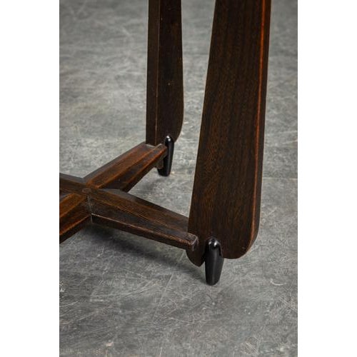 Amsterdam School Side Table by Christiaan Bartels For Sale - Image 4 of 10