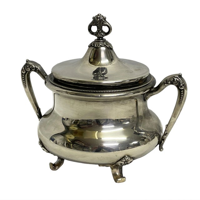 Reed & Barton Lidded Sugar Bowl - No 3610 For Sale