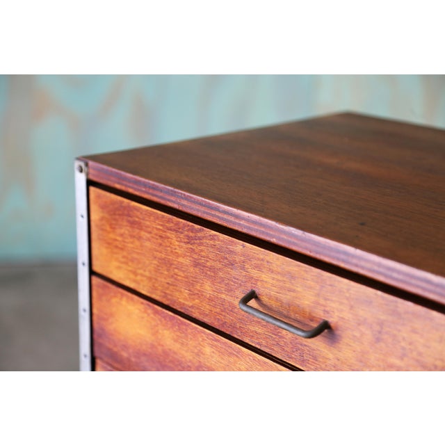 Brown 1950s 1st Generation Charles Eames for Herman Miller Esu Storage For Sale - Image 8 of 17