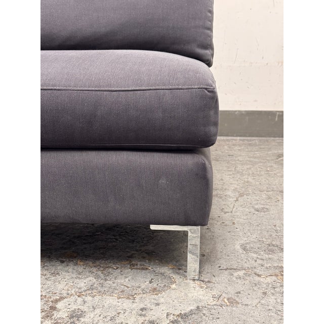 Cb2 Decker Slipper Chair For Sale - Image 10 of 12