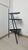1980s Design Corner Unit, Trio Model, Black Lacquered Wood, by Achille Castiglioni for Interflex, in Very Good conditions....