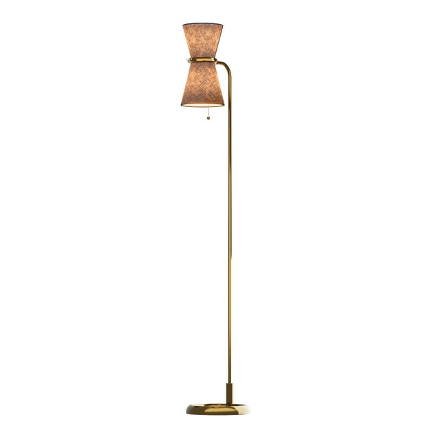 Inspired by a vintage French mid-century find, the Gable Collection features antique natural brass with rich character and...