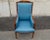 19th Century English Sheraton Living Room Chair with New Upholstery & Restored For Sale In Philadelphia - Image 6 of 8