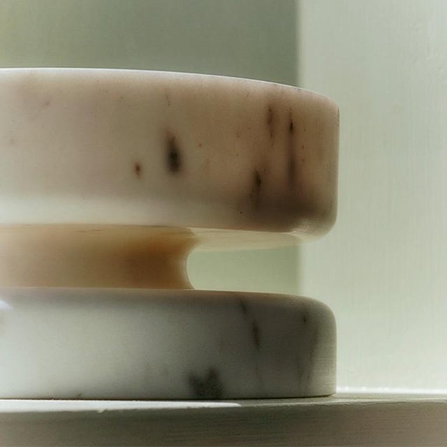 Contemporary Mangiarotti Marbles Vase by Angelo Mangiarotti, 1968 For Sale - Image 3 of 10