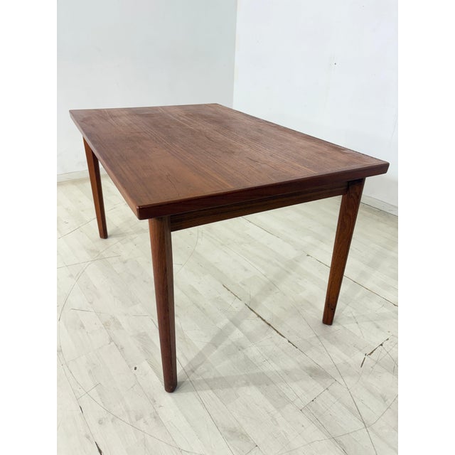 Vintage Teak Dining Table, 1960s For Sale - Image 12 of 14