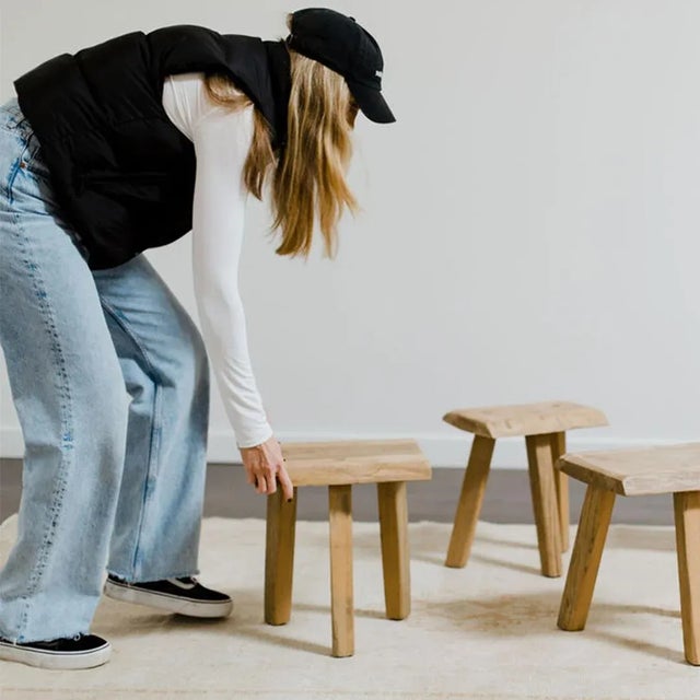 1960s 1960s French Tripod Milking Stool For Sale - Image 5 of 5