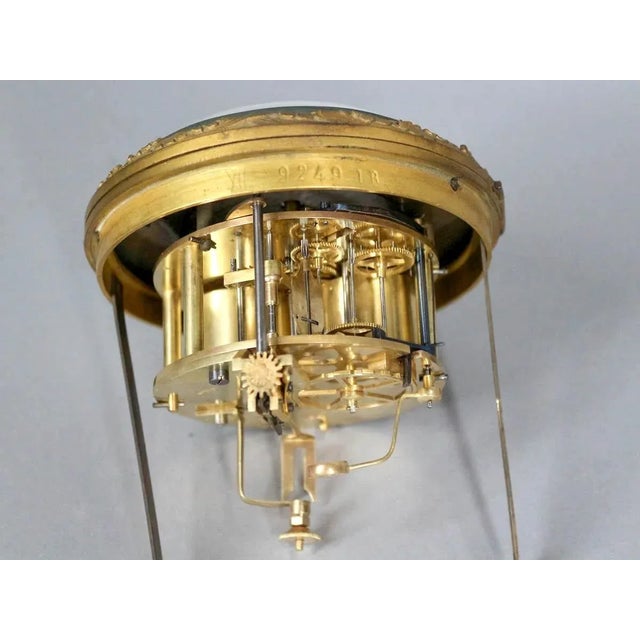 Louis XVI Gilt Bronze and Marble Table/Chimney Clock, France, Circa 1860 For Sale - Image 6 of 12