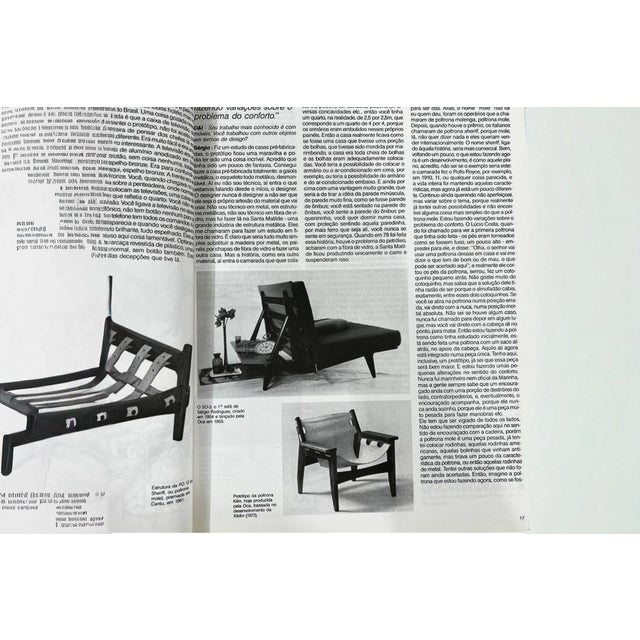 Armchairs “Kilin” in Hardwood & Leather, Sergio Rodrigues, 1960s - Lot 595A For Sale - Image 16 of 17
