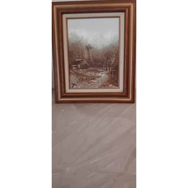 Large James Couper Wright Original Oil - Mid-Century California Regionalist Landscape - 24x 22” Description For Sale - Image 4 of 8