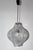 Extremely rare pendant made of a huge glass from the TULIPAN series, mouth-blown glass with air pockets, metal holder, the...