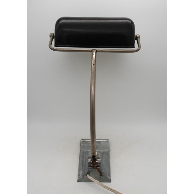 1920s Vintage Bankers Lamp from Erpe, 1920s For Sale - Image 5 of 18