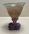 Modern 1990s Art Glass Goblet For Sale - Image 3 of 4