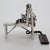 Vintage Italian Handmade Genuine Sterling Silver 925 Bread Roll Machine Solid Figurine For Sale - Image 6 of 10