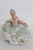 Sandizell Dresden Germany Miniature Lace Porcelain Seated Lady Figurine 5066b For Sale - Image 4 of 14