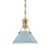 Designed by Mark D. Sikes for Hudson Valley Lighting The Classics Collection Material: Brass 9.5 W x 9.5 D x 9.25 H