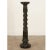 Chocolate French 19th Century Carved Black Marble Pedestal For Sale - Image 8 of 9