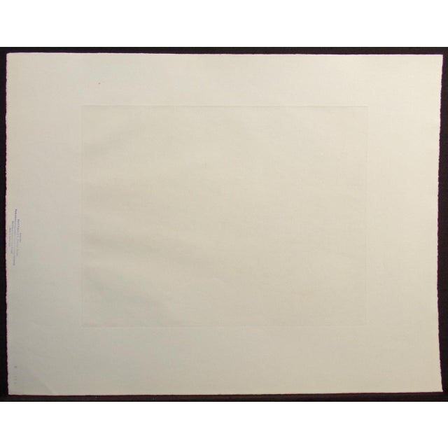 Roger Hebbelinck Hand Signed Vintage Aquatint Etching Belgium For Sale In Denver - Image 6 of 8
