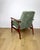 Lis Lounge Chair with Olive Upholstery by Henryk Lis, 1970s For Sale - Image 6 of 11
