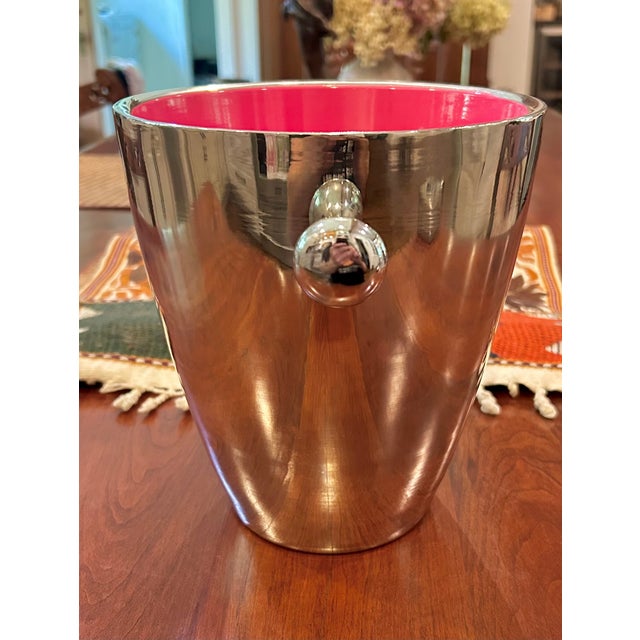 Vintage Champagne Chiller Ice Bucket For Sale - Image 4 of 5