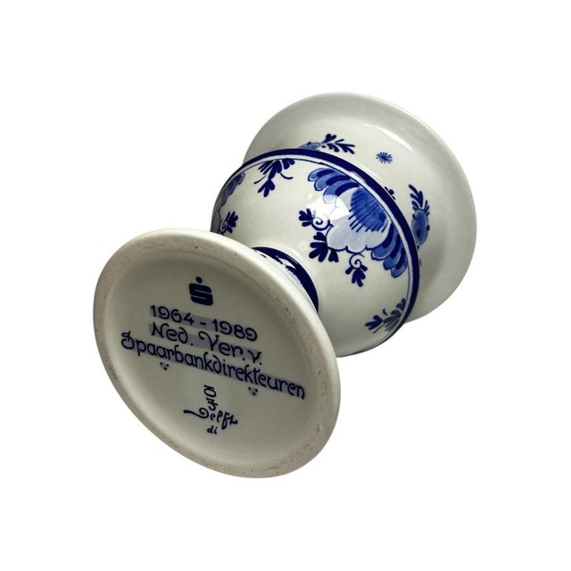 Vintage Hand-Painted Money Box by Royal Delft, 1989 For Sale - Image 13 of 17