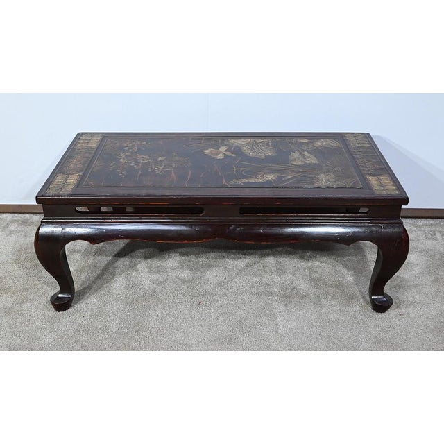 Lacquered Wooden Coffee Table, China, 1960s For Sale - Image 13 of 18