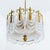 French Clear Glass Lily Chandelier, Germany, 1960s For Sale - Image 4 of 18