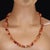 Ajd 28 Inch Chips of Polished Golden/Brown Agate Necklace Great Gift For Sale - Image 4 of 6