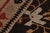 Handwoven Mid-Century Vintage Bessarabian Kilim Rug in Beige Brown Floral Pattern For Sale - Image 9 of 9