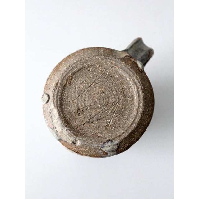 Vintage Studio Pottery Pitcher For Sale - Image 11 of 11