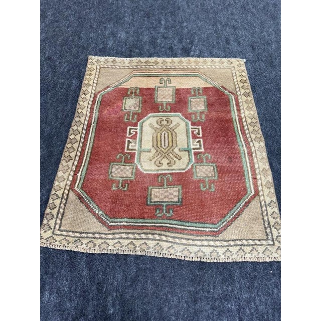 Turkish Yastik Rug 1'9" x 2'1" For Sale - Image 4 of 5