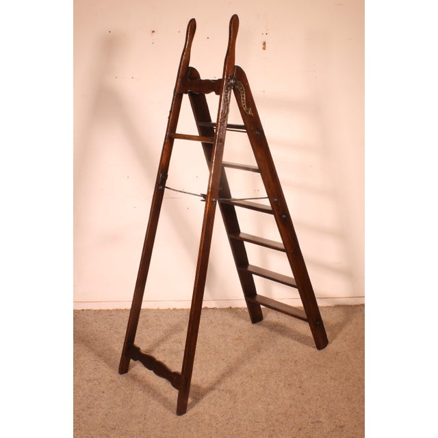 19th Century Library Ladder, 1890s For Sale - Image 9 of 12