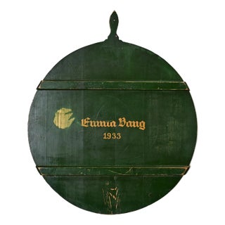 French Vintage Pine Cheese Board From Alsace For Sale