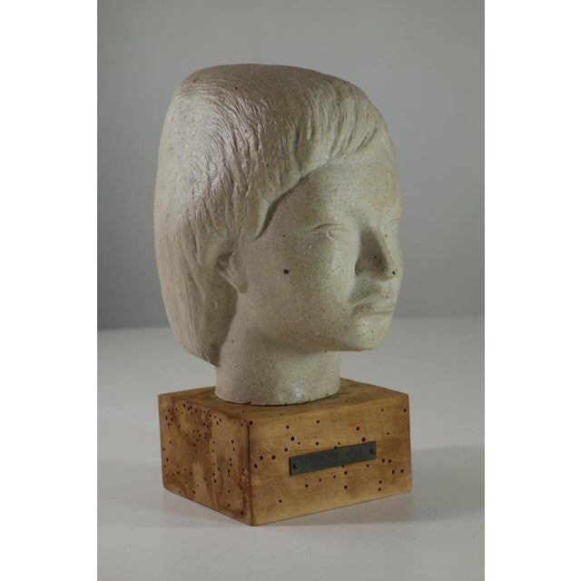 Head Sculpture by Giuseppe Ursi for Litoceramica Piccinelli, 1930s For Sale - Image 4 of 8