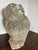 Impressive owl made of dense reconstituted stone. A substantial decorative piece. A distinctive object with a beautiful...
