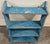19Thc Original Robin Egg Blue Hanging Shelf For Sale - Image 4 of 8