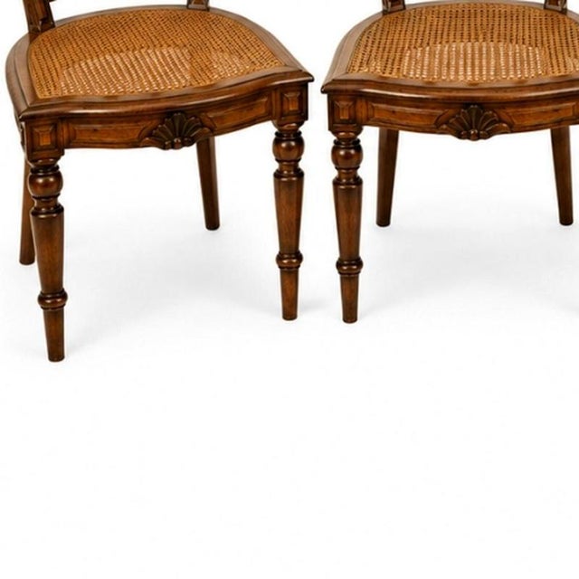 Romantic Chairs in Wood, Set of 4 For Sale - Image 3 of 6