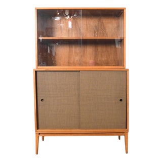 Mid 20th Century Paul McCobb Model 1515-B Planner Group Credenza With Hutch For Sale