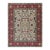 Rug & Kilim’s Traditional Agra Style Rug in Beige, Red and Teal Floral Pattern For Sale